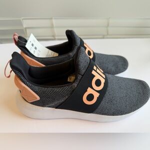 Adidas Lite Racer Adapt Running Shoes Womens Size 8.5 Sneakers Gray